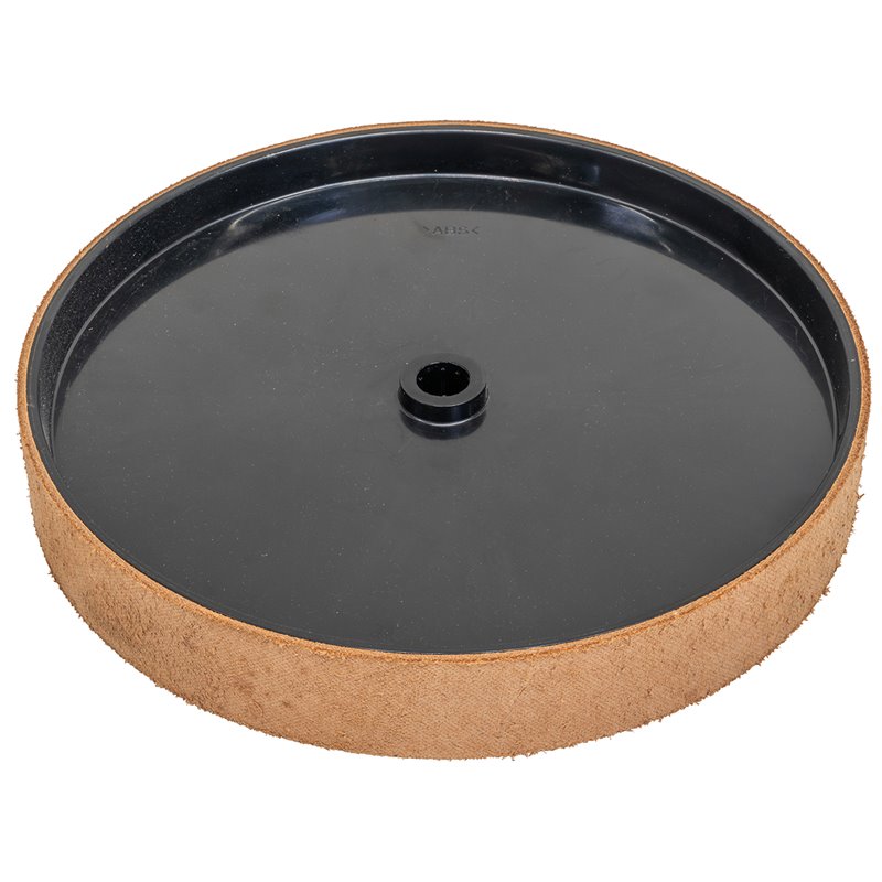 Lederabziehscheibe Ø 200 x 30 mm, Ø 12 mm f. NTS 250 Pro / NTS 250 Pro Vario