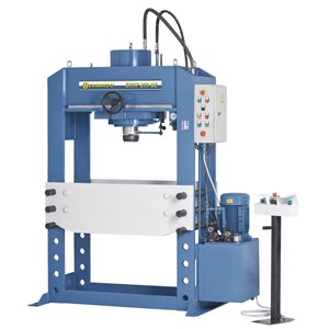 Hydraulische Werkstattpresse BRHP 250 QZ mit querverfahrbar. Druckzylinder *
