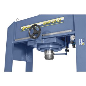 Hydraulische Werkstattpresse BRHP 250 QZ mit querverfahrbar. Druckzylinder *