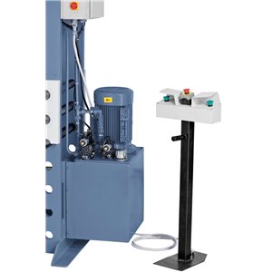 Hydraulische Werkstattpresse BRHP 250 QZ mit querverfahrbar. Druckzylinder *