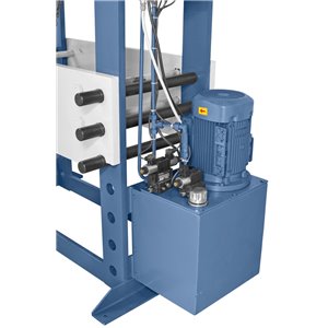 Hydraulische Werkstattpresse BRHP 250 QZ mit querverfahrbar. Druckzylinder *