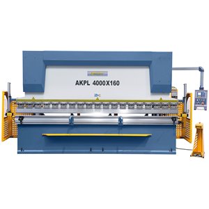 Hydraulische Abkantpresse AKPL 4000 x 160 mit manueller Bombiereinrichtung *