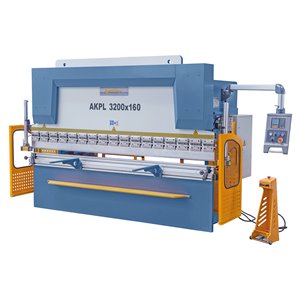 Hydraulische Abkantpresse AKPL 3200 x 200 mit manueller Bombiereinrichtung *