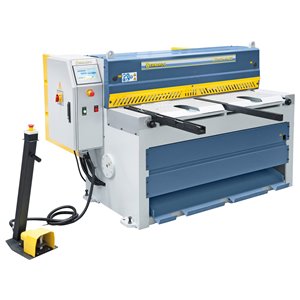 Motorische Tafelschere mit Blechauswurf nach vorne und hinten MTR 1560 x 3 mm NCC mit pneumat. Blechhochhaltevorrichtung *