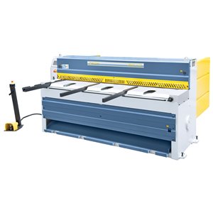 Motorische Tafelschere mit Blechauswurf nach vorne und hinten MTR 2060 x 3 mm NCC mit pneumat. Blechhochhaltevorrichtung *