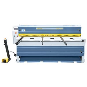 Motorische Tafelschere mit Blechauswurf nach vorne und hinten MTR 3060 x 3 mm NCC mit pneumat. Blechhochhaltevorrichtung *