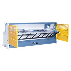 Motorische Tafelschere mit Blechauswurf nach vorne und hinten MTR 1360 x 6 mm NCC mit pneumat. Blechhochhaltevorrichtung *