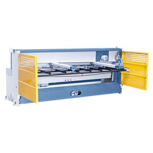 Motorische Tafelschere mit Blechauswurf nach vorne und hinten MTR 1560 x 5 mm NCC mit pneumat. Blechhochhaltevorrichtung *