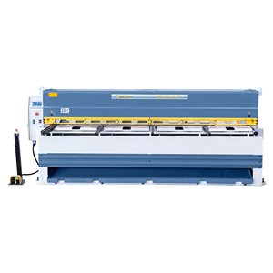 Motorische Tafelschere mit Blechauswurf nach vorne und hinten MTR 2560 x 4 mm NCC mit pneumat. Blechhochhaltevorrichtung *