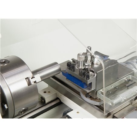Profi 550 LZ Leit- Und Zugspindeldrehmaschine – 550 Mm Spitzenweite, 250 Mm Umlauf, Stufenlose Drehzahl 50–2000 Min⁻¹, Inkl. Rutschkupplung