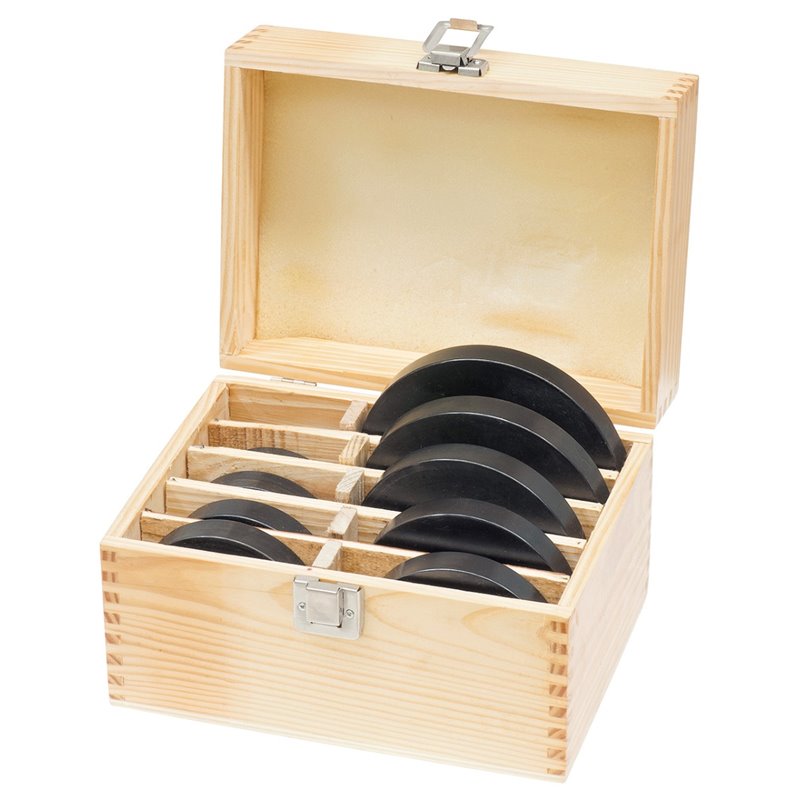 Anlaufringset 12-tlg. in Holzkassette