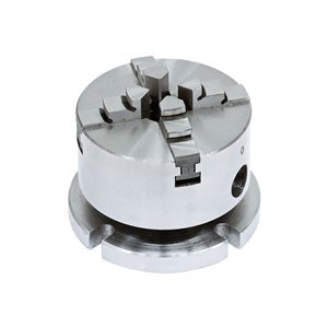 4-Backenfutter diam. 70 mm mit Aufspannscheibe diam. 80 mm