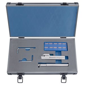 Drehmeißelsatz zum Einstechen (innen / außen), mit HM-Wendeplatten, 16 mm, 2-tlg.