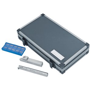 Drehmeißelsatz zum Einstechen (innen / außen), mit HM-Wendeplatten, 16 mm, 2-tlg.