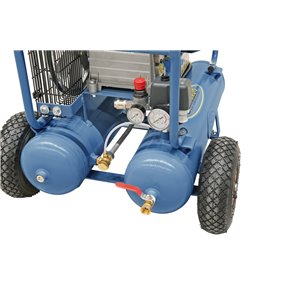 Montagekompressor fahrbar AC17/DUO/F/W