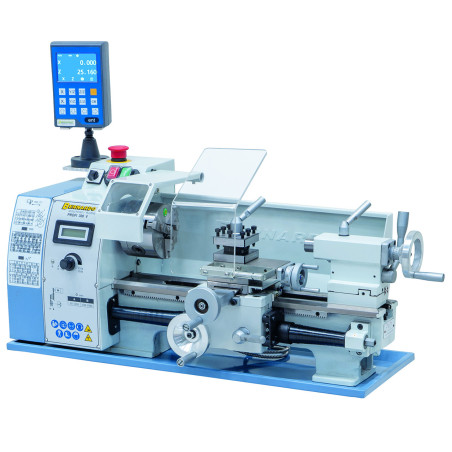 Tischdrehmaschine Profi 300 V / 230 V inkl. 2-Achs Digitalanzeige DT 40 Bernardo