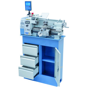 Tischdrehmaschine Profi 300 V / 230 V inkl. 2-Achs Digitalanzeige DT 40 Bernardo