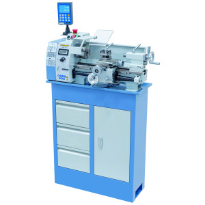 Tischdrehmaschine Profi 300 V / 230 V inkl. 2-Achs Digitalanzeige DT 40 Bernardo