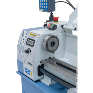 Tischdrehmaschine Profi 400 V / 230 V inkl. 2-Achs Digitalanzeige DT 40 Bernardo
