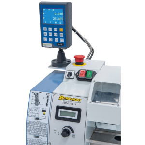Tischdrehmaschine Profi 400 V / 230 V inkl. 2-Achs Digitalanzeige DT 40 Bernardo