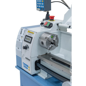 Tischdrehmaschine Profi 400 V / 230 V inkl. 2-Achs Digitalanzeige DT 40 Bernardo