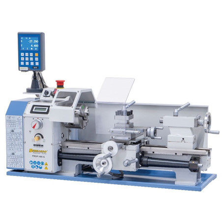 Tischdrehmaschine Profi 400 G / 230 V inkl. 2-Achs Digitalanzeige DT 40 Bernardo