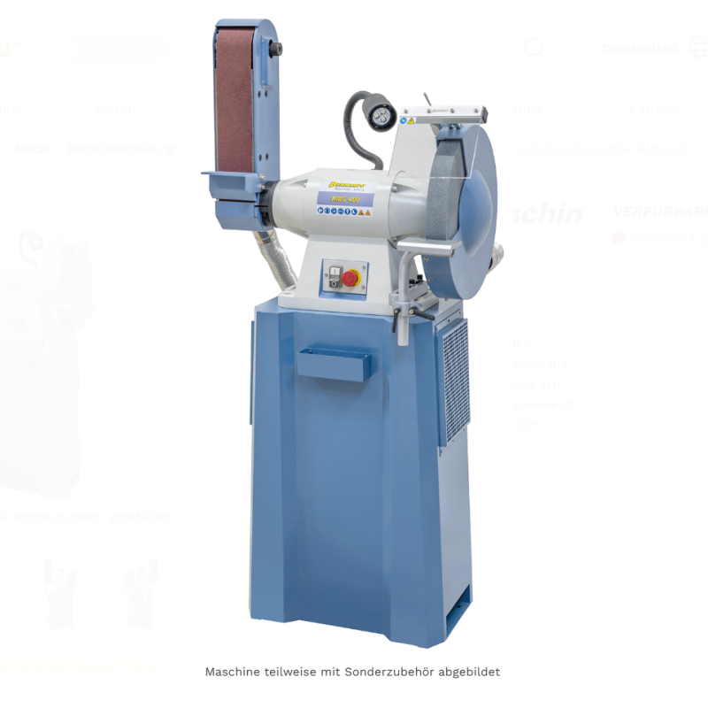 Kombibandschleifmaschine KMS 400 / 400 V Bernardo
