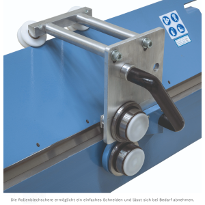 BB 3000 RS Schwenkbiegemaschine mit Rollenschere Bernardo