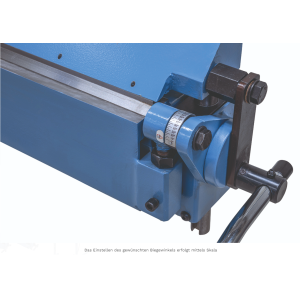 BB 3000 RS Schwenkbiegemaschine mit Rollenschere Bernardo