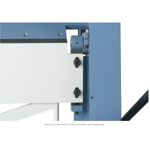 Schwenkbiegemaschine mit Scharfschiene BM 2020