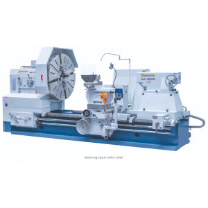 Schwerdrehmaschine Apollo 2000 x 3000 inkl. 3-Achs Digitalanzeige **