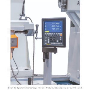 Schwerdrehmaschine Apollo 2000 x 8000 inkl. 3-Achs Digitalanzeige