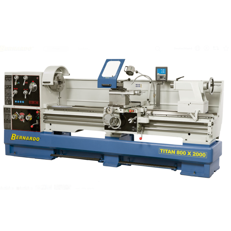 Titan 800 x 2000 Bernardo Universal Drehmaschine
