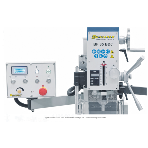 BF 35 BDC mit Vorschub inkl. 3-Achs-Digitalanzeige Bernardo