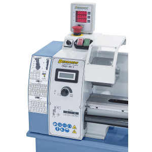 Profi 400 V inkl. 2-Achs Digitalanzeige Bernardo Leitspindeldrehmaschine