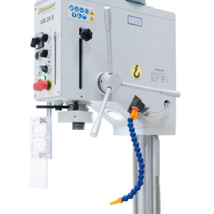 Getriebe-Tischbohrmaschine GB 28 S mit Kühlmitteleinrichtung Bernardo