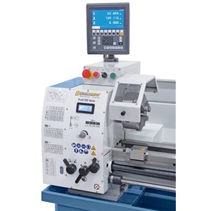 Profi 900 Vario mit 2-Achs Digitalannzeige 230 V Bernardo Drehmaschine
