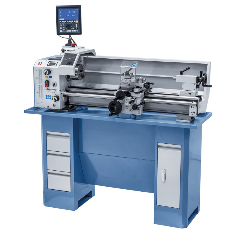 Bernardo Drehmaschine Profi 750 BDC-EG / 230 V inkl. 2-Achs-Digitalanzeige ES-12 V
