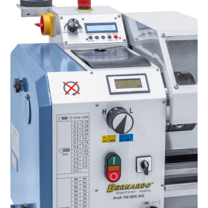 Bernardo Drehmaschine Profi 750 BDC-EG / 230 V inkl. 2-Achs-Digitalanzeige ES-12 V