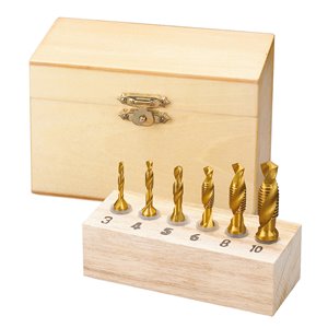 3 in1 - Kombibohrer 6-tlg. Bernardo Zerspannungswerkzeug