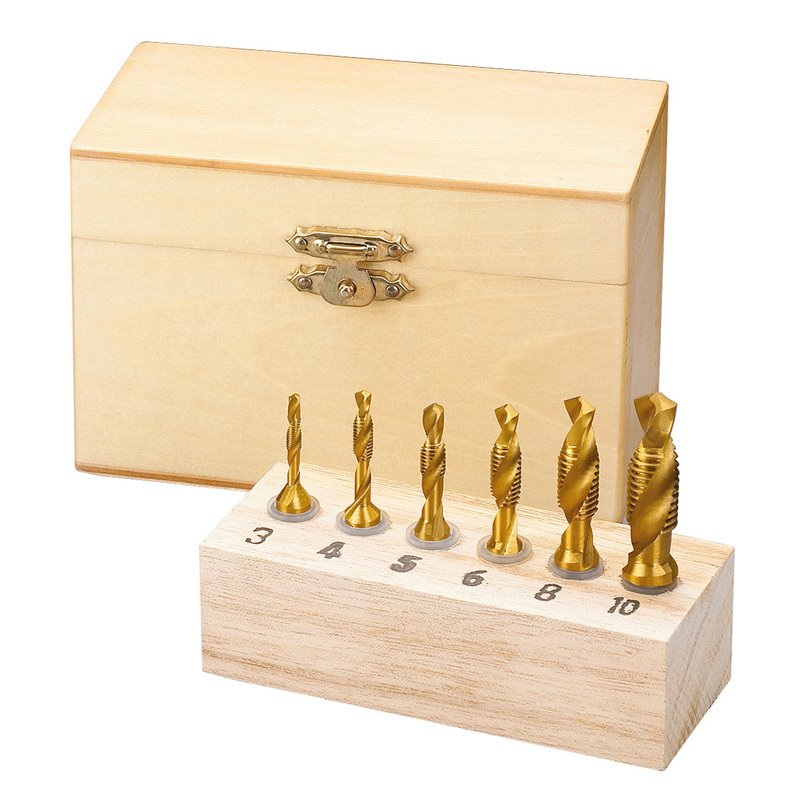 3 in1 - Kombibohrer 6-tlg. Bernardo Zerspannungswerkzeug