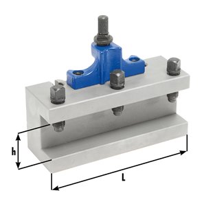 Wechselhalter mit geradem Einsatz 50 x 180 mm für Größe D Bernar