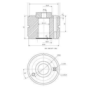 Schnellwechselstahlhalter System Multifix Größe B Bernardo Spann