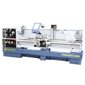 Universaldrehmaschine mit Digitalanzeige Titan 660 x 1500 inkl.