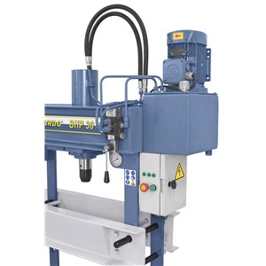 BHP 50 Hydraulische Werkstattpresse mit verschiebbarem Zylinder